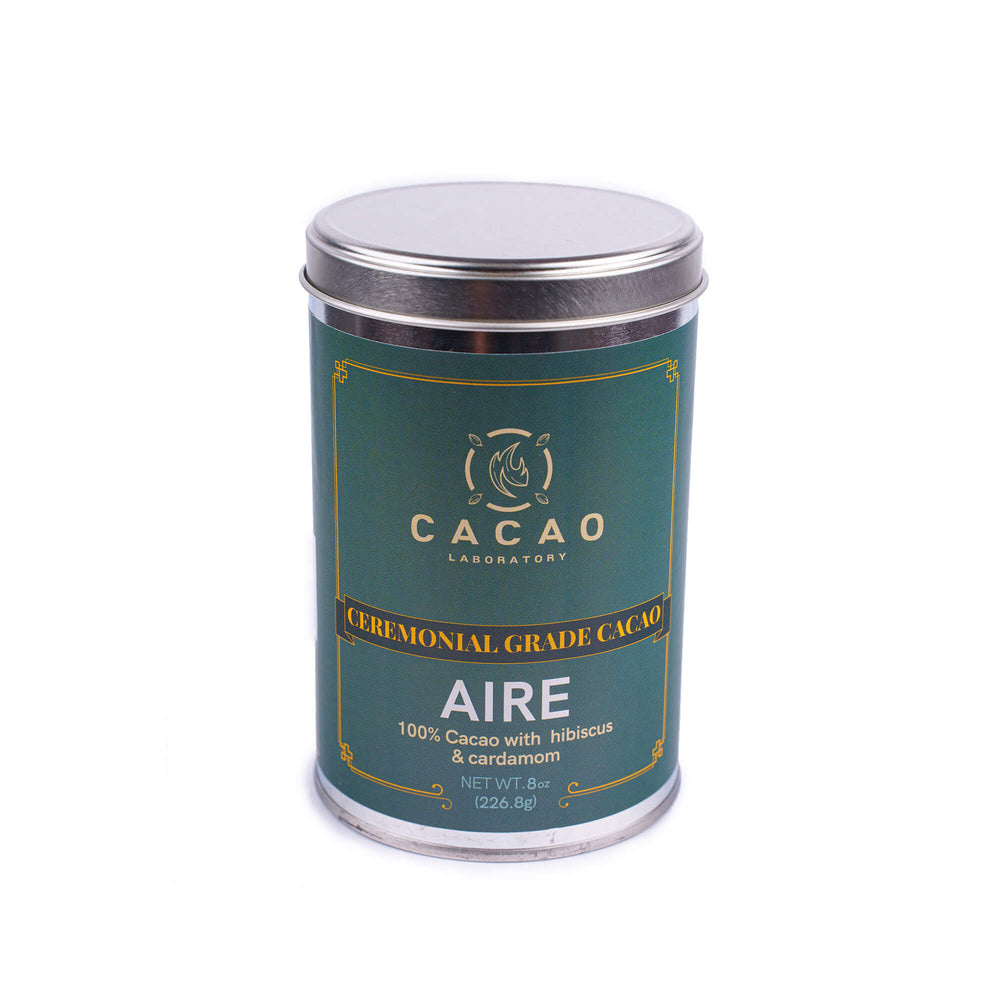 
                  
                    Cacao cérémoniel - Élément air : Invoquez votre compassion avec l'hibiscus et la cardamome (boîte de 350 g - granulés)
                  
                
