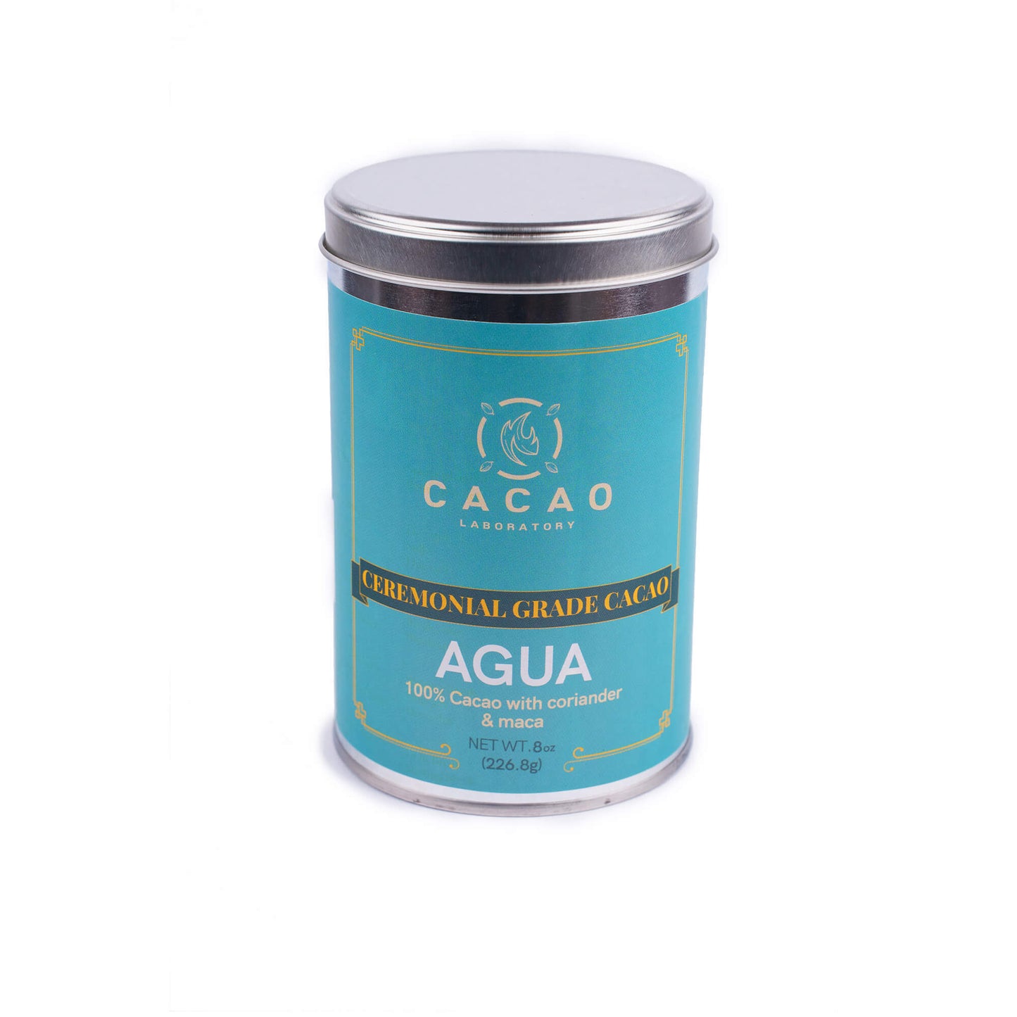 
                  
                    Cacao cérémoniel - Élément eau :  Invoquez votre créativité avec la coriandre et la maca (boîte de 350 g - granulés)
                  
                