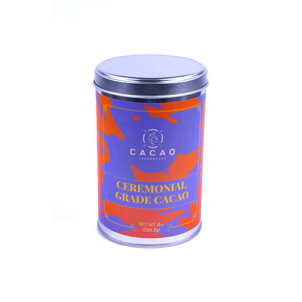 
                  
                    Cacao Cérémonial - Étain 100% Cacao (350 g - granulés)
                  
                