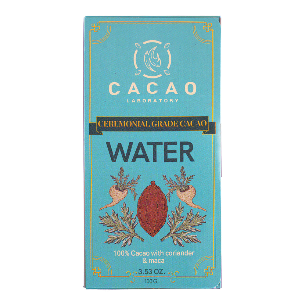 
                  
                    Cacao cérémoniel - Élément eau :  Invoquez votre créativité (barre de 100 g)
                  
                